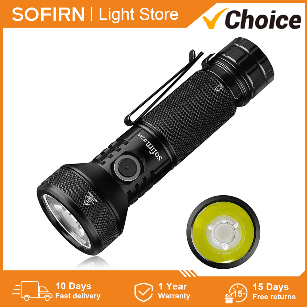 Home Cinema Imax - Linterna Recargable Sofirn IF22A, Potente LED