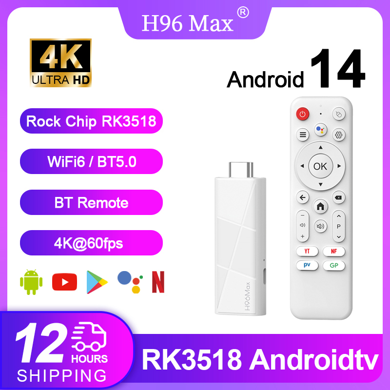 Home Cinema Google - H96 MAX RK3518 Android 14 Smart