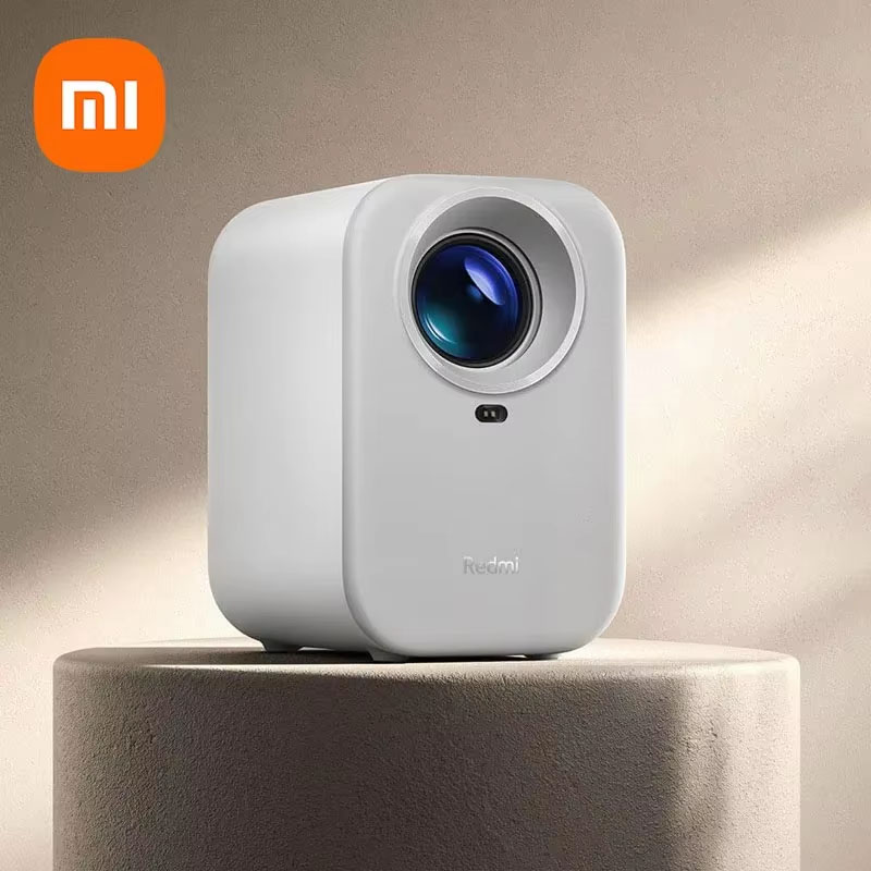 Home Cinema Projector Xiaomi - Xiaomi-miniproyector inteligente Redmi Lite ToF Autofocus,