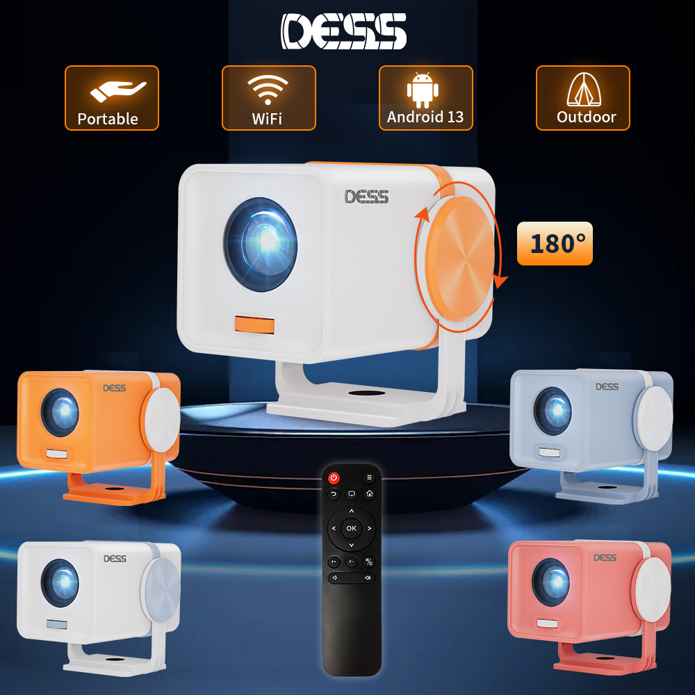 Home Cinema Entertainment - Proyector DESS Android 13 con Wifi6