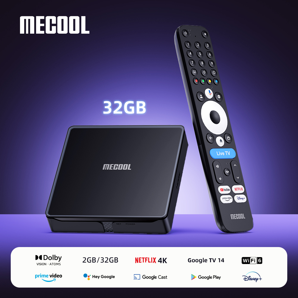 Home Cinema Google - MECOOL Nuevo Android TV Box MEon1