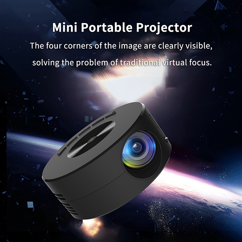 Home Cinema Projector Xiaomi - Mini proyector portátil 1920*1080P HD proyector