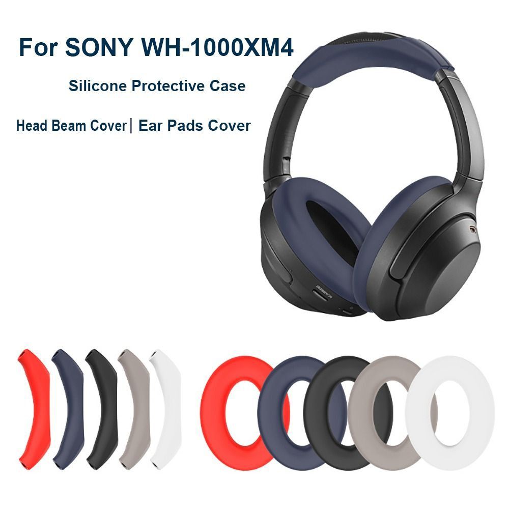 Sony Headphone Wh-1000Xm4 - Accesorios para Auriculares, Fundas de Silicona