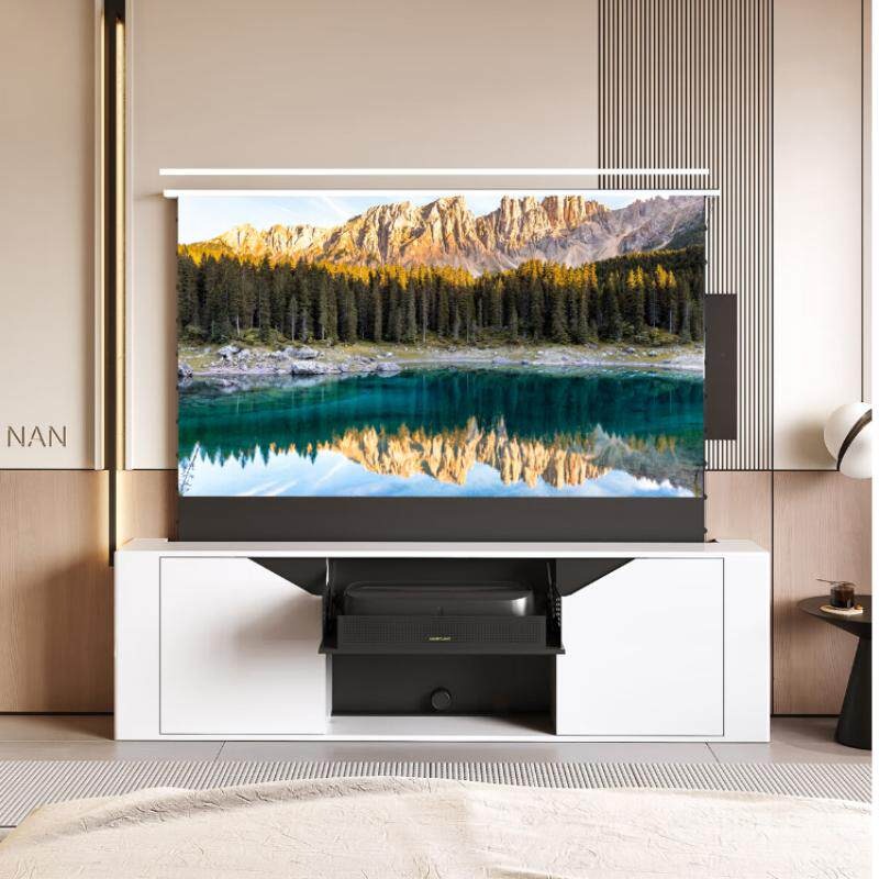 Home Cinema Hisense - Shunhe, Pantalla Disheng R30 Invisible para