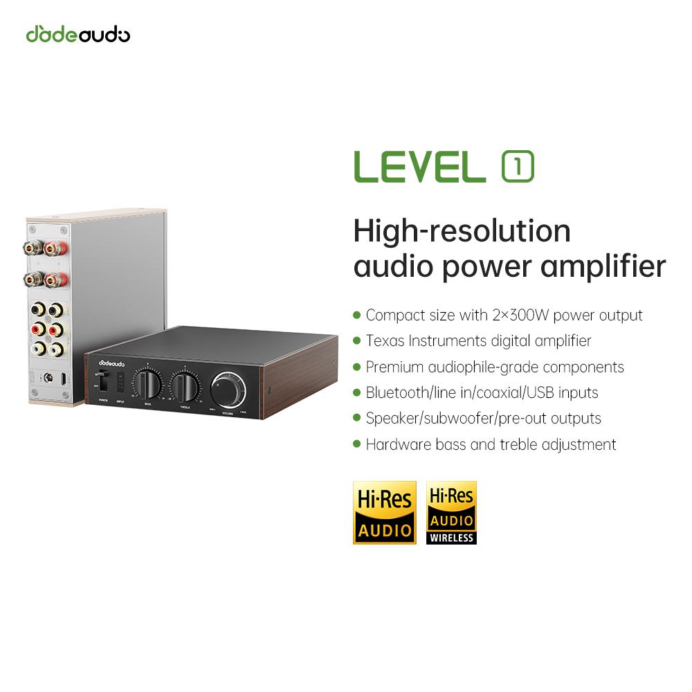 Home Cinema App - Amplificador Bluetooth LDAC de Escritorio JadeAudio