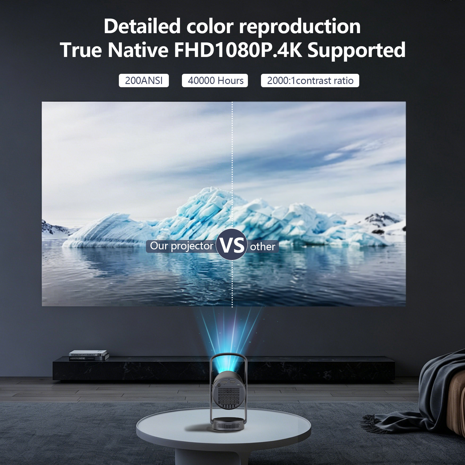 Nuevo Proyector Portátil Intel - Home Cinema Entertainment reseña y precio