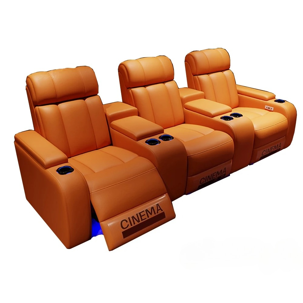 Sillas de cine reclinables elé - Home Cinema Luxury reseña y precio