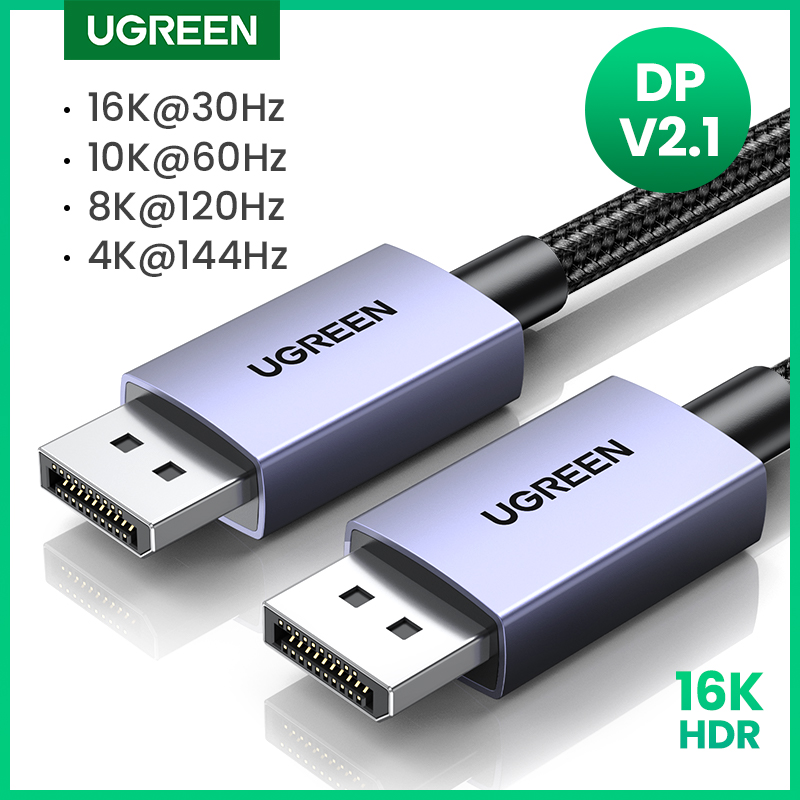 UGREEN-Cable Displayport de 16 - Home Cinema Projector Xiaomi reseña y precio