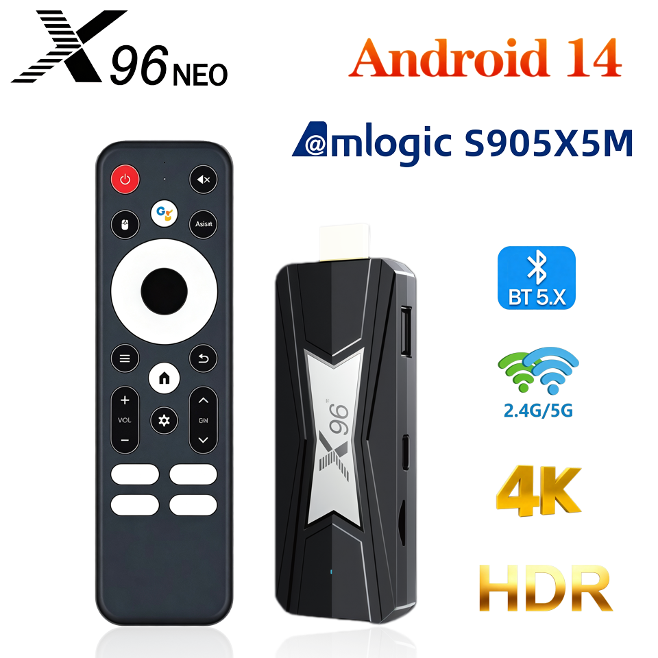 X96 NEO TV Stick Amlogic S905X - Home Cinema Google reseña y precio