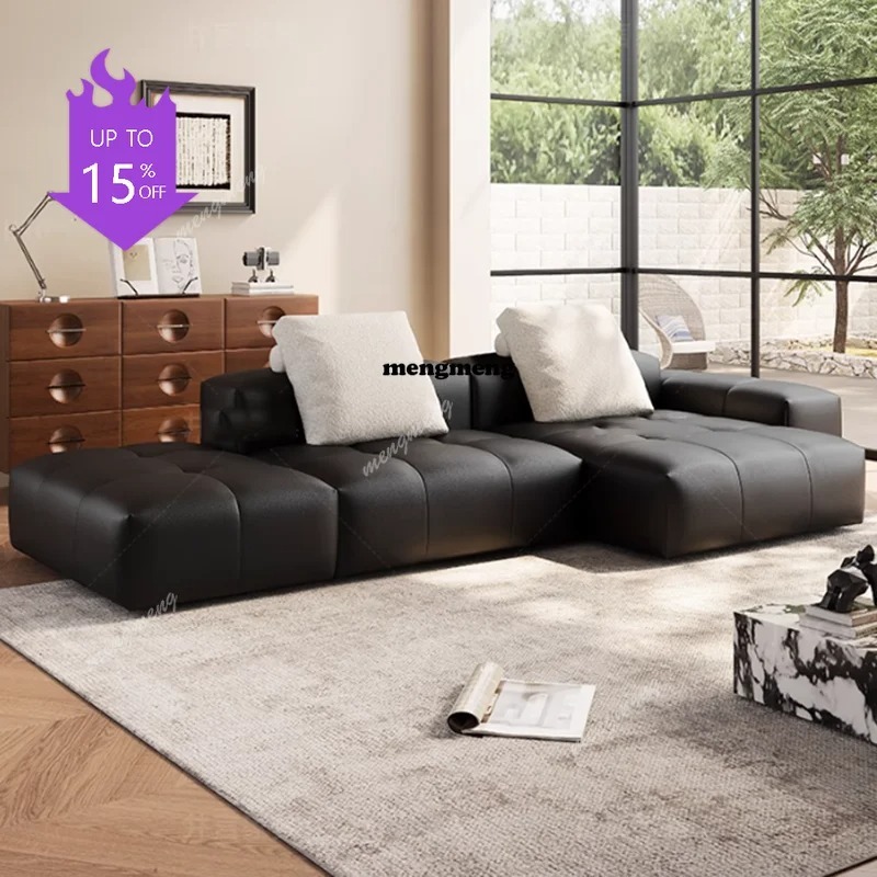 Sofá Nórdico de Cuero Comprimi - Home Cinema Luxury reseña y precio