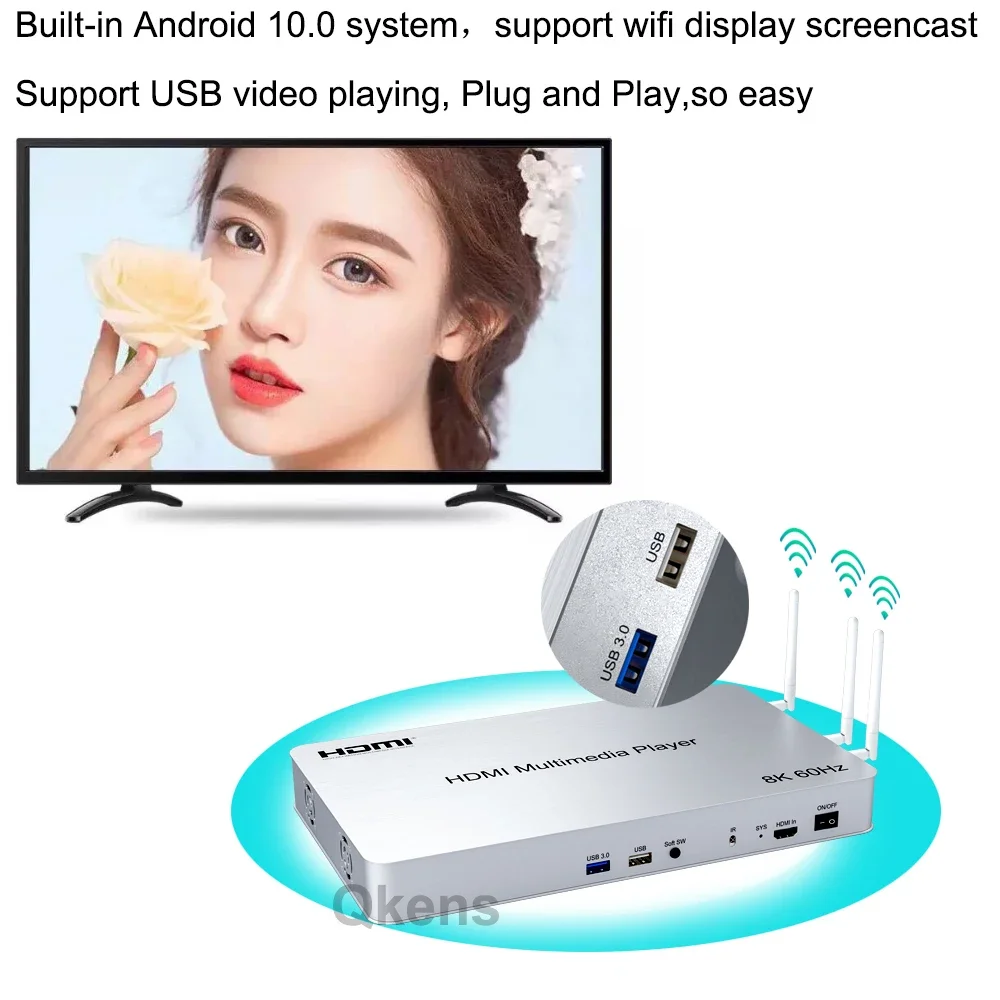 Reproductor Multimedia HDMI H. - 4K Media Player reseña y precio