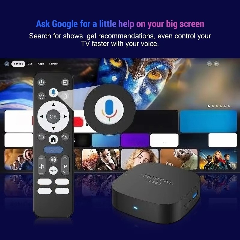 Android 16 Smart TV Box 8GB 12 - Home Cinema Google reseña y precio