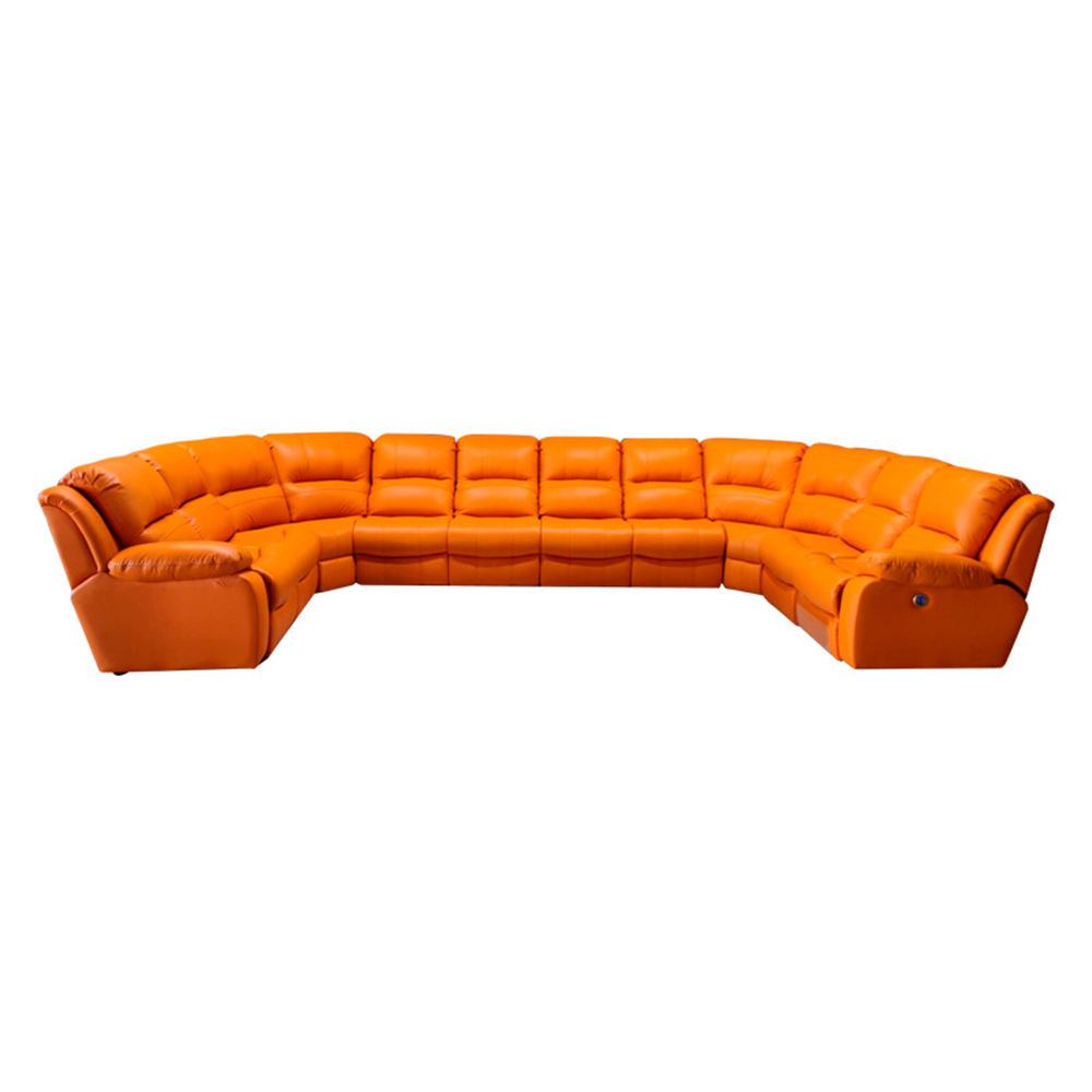 Sofá reclinable seccional de g - Home Cinema Luxury reseña y precio