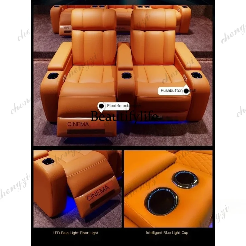 Sillones Reclinables Eléctrico - Home Cinema Luxury reseña y precio