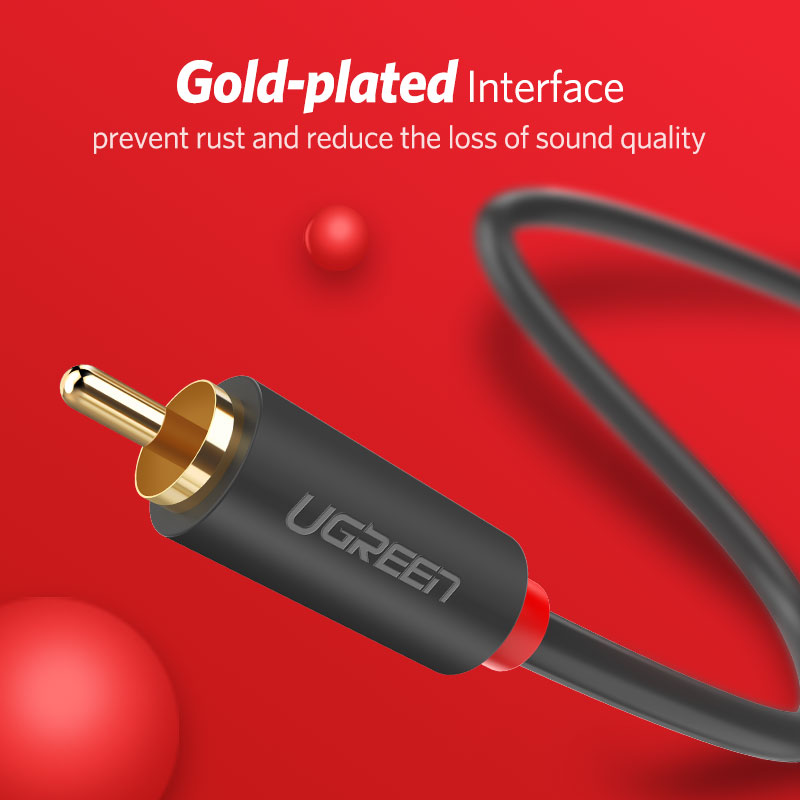 Ugreen-Cable de audio para dis - Home Cinema App reseña y precio