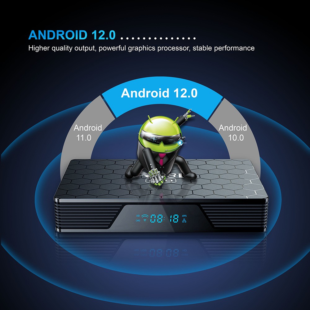 X98H Pro Smart TV Box 6K 2,4 y - Home Cinema Google reseña y precio