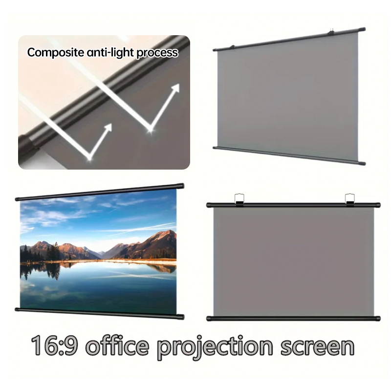 Pantalla de Proyección Antiluz - Home Cinema Projector Screen reseña y precio