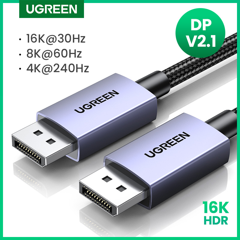 UGREEN-Cable Displayport de 16 - Home Cinema Projector Xiaomi reseña y precio