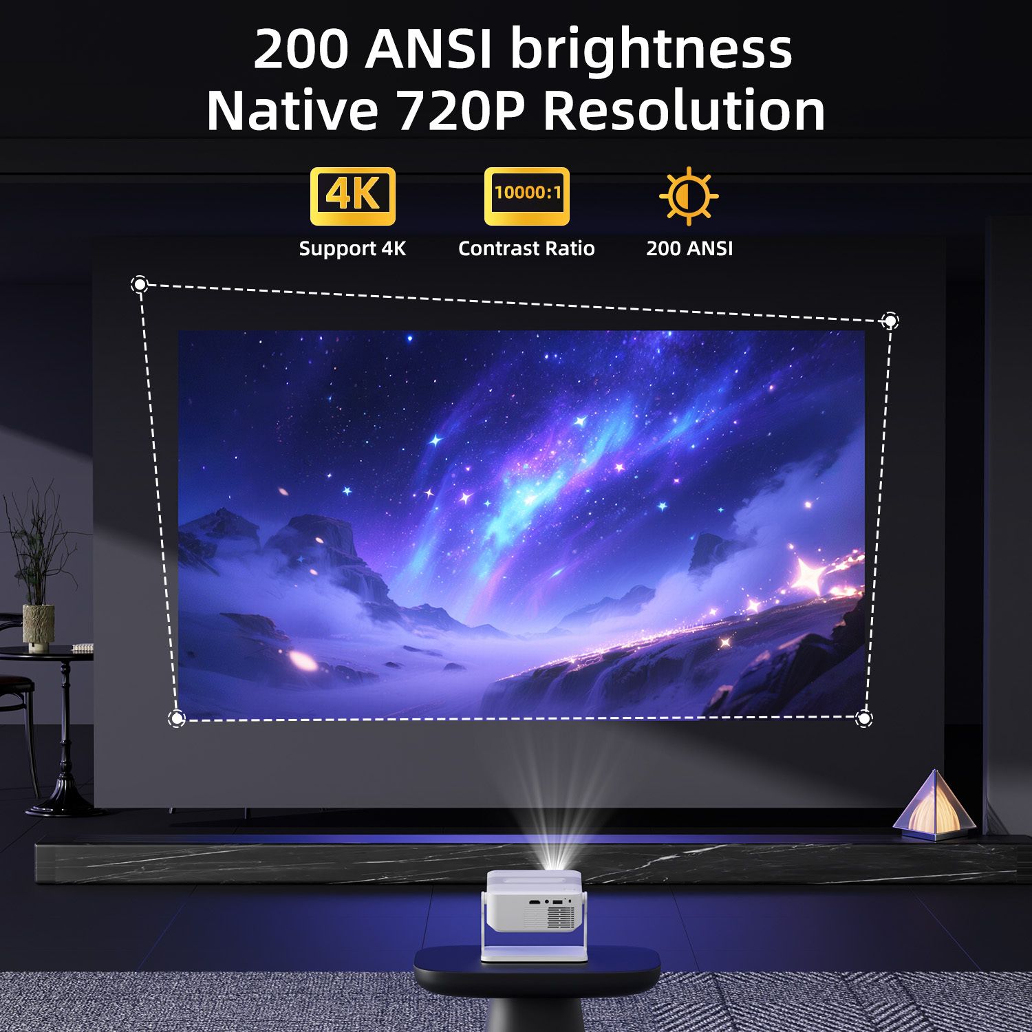 Proyector Xnano HA109 4K Andro - Home Cinema Entertainment reseña y precio