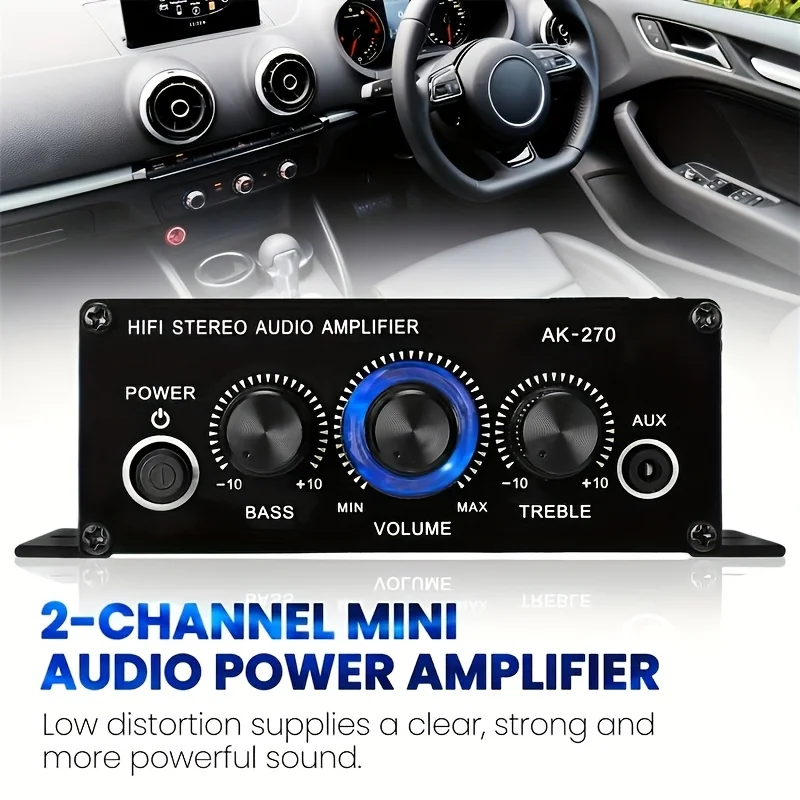 Mini Amplificador de Potencia  - Home Cinema App reseña y precio