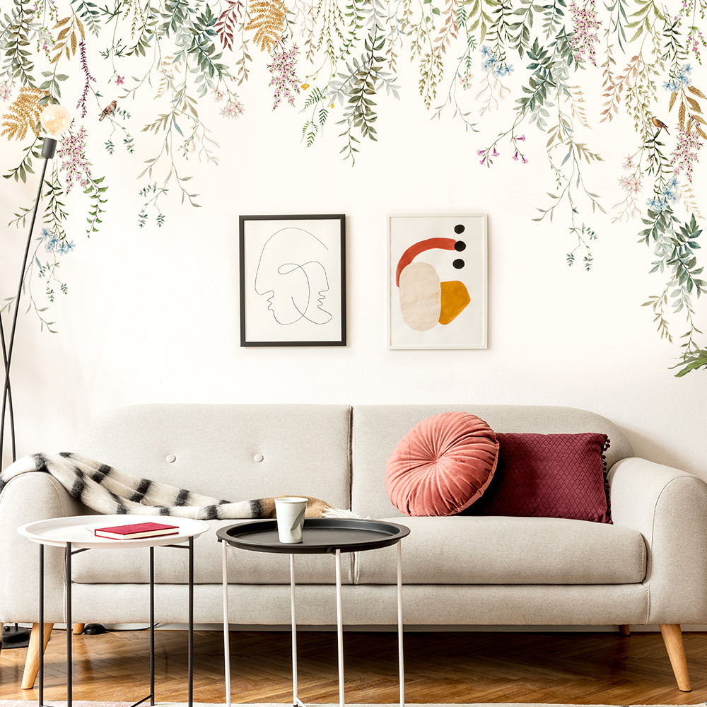Pegatinas de pared de tinta, á - Home Cinema Wallpaper reseña y precio