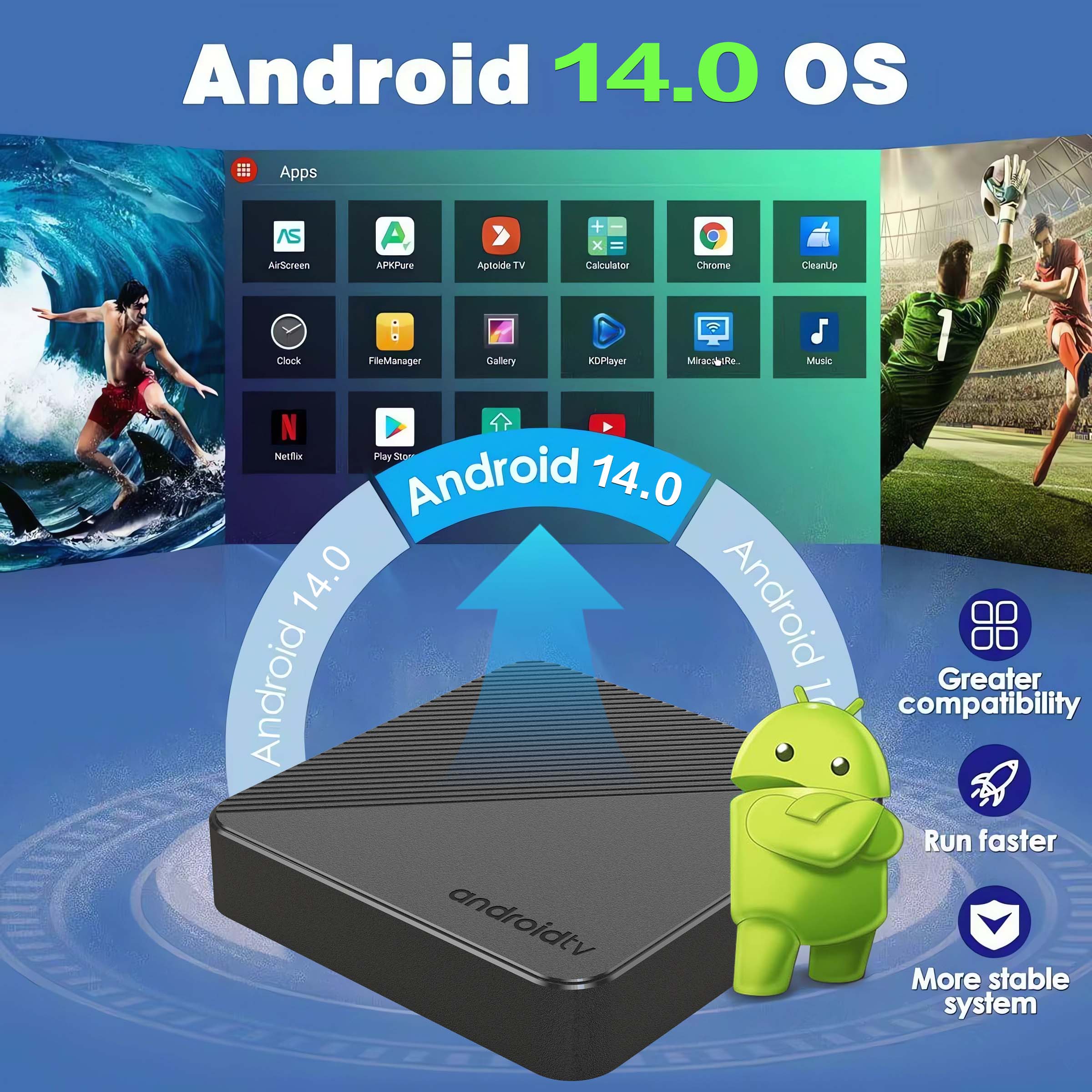 TV Box con sistema de cine en  - Home Cinema Google reseña y precio