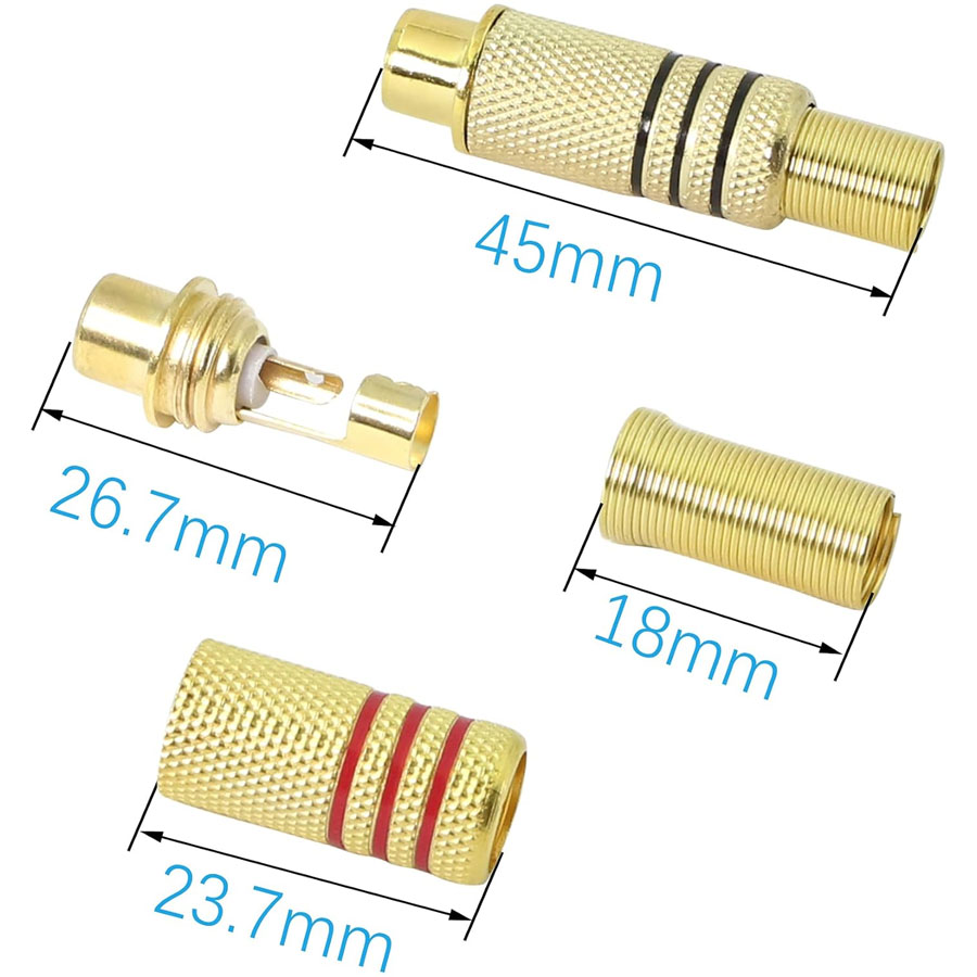 Conector de Audio y Video RCA  - Home Cinema App reseña y precio