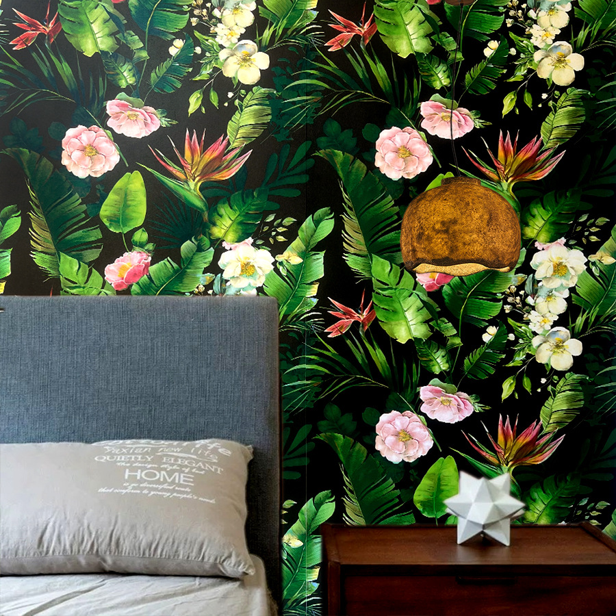Papel tapiz autoadhesivo de fl - Home Cinema Wallpaper reseña y precio